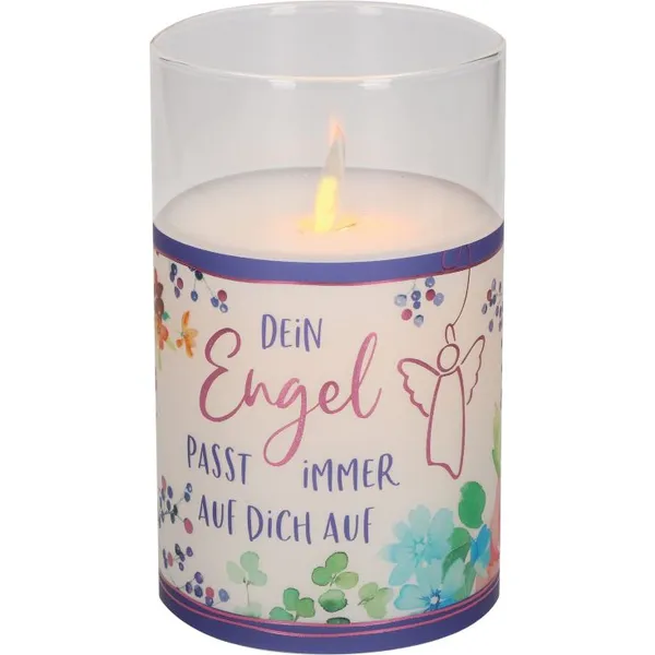 Produktbild des Artikels LED-Glaswindlicht "Engel" ()