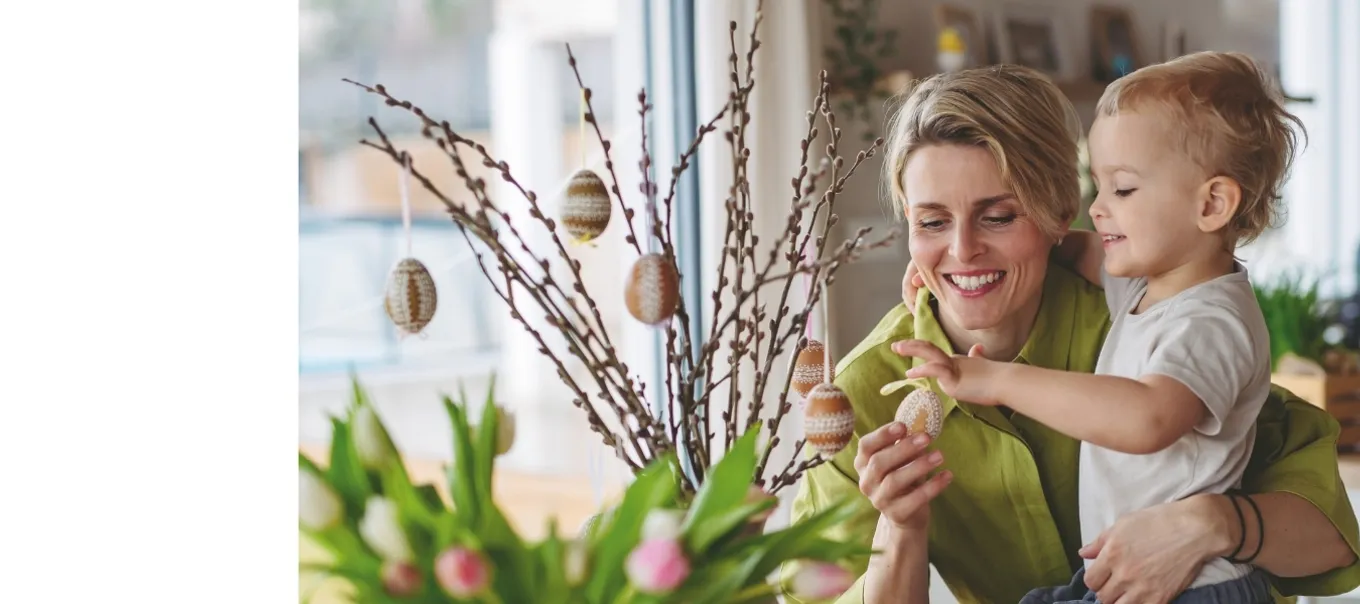 Banner zu Ostern - Slider Startseite