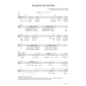 Produktbild des Artikels So gross isch de Herr (Noten - Download)