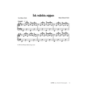 Produktbild des Artikels Ich möchte rappen (Noten - Download)