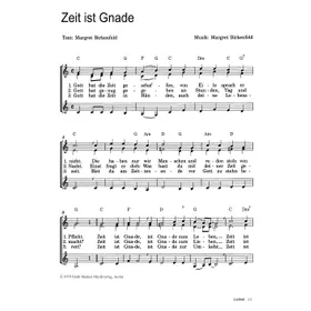 Produktbild des Artikels Zeit ist Gnade (Noten - Download)