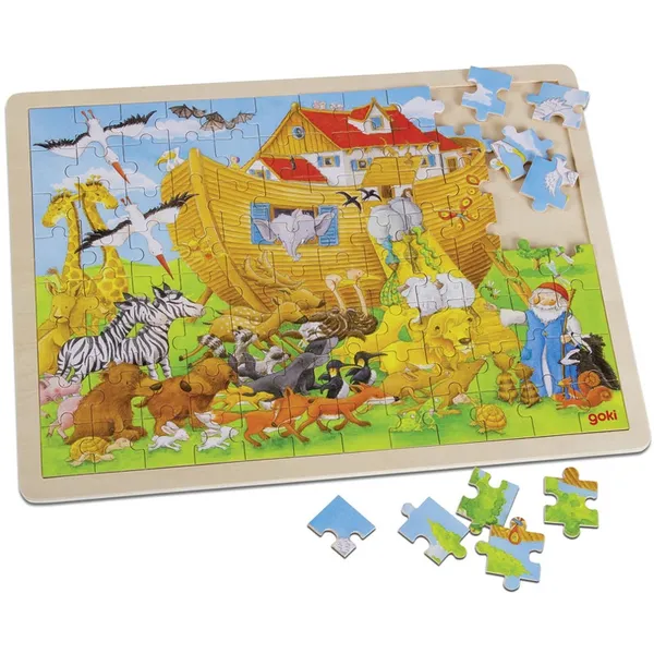 Produktbild des Artikels Holzpuzzle "Einzug in die Arche Noah" ()