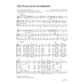 Produktbild des Artikels Gott mit euch, bis wir uns wiedersehn (Noten - Download)