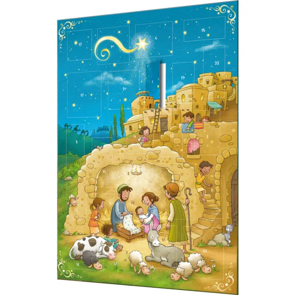 Produktbild des Artikels Der magnetische Adventskalender - Ein kleiner Stall in Betlehem ()