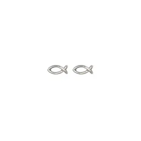 Produktbild des Artikels Ohrstecker "Ichthys" silber ()