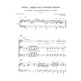 Produktbild des Artikels Amen - segne uns in deinem Namen (Noten - Download)