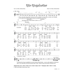 Produktbild des Artikels Rita Ringelnatter (Noten - Download)