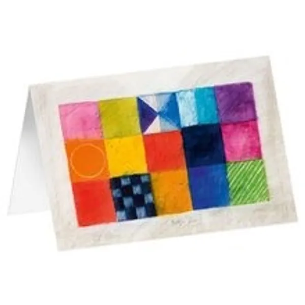 Produktbild des Artikels Kunstkarten "Farbfelder 1" 5 Stk. (Schreibwaren)