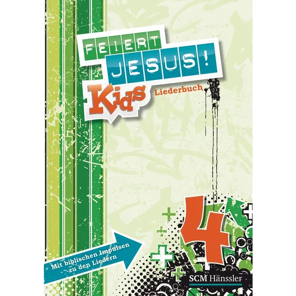 Produktbild des Artikels Feiert Jesus! Kids 4 Liederheft (Liederbuch - Geheftet)