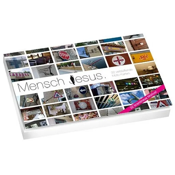 Produktbild des Artikels Mensch Jesus. 2 - Textkarten (Schreibwaren - Kartoniert)