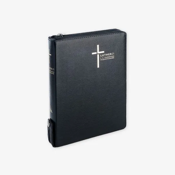Produktbild des Artikels Luther21 - F.C.Thompson - Standardausgabe Griffregister, Reißverschluss (Bibel - Kunstleder)