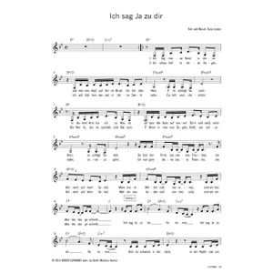 Produktbild des Artikels Ich sag Ja zu dir (Noten - Download)