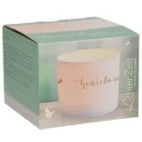 Stimmungsbild zu Windlicht LichterZeit "Genieße die kleinen Dinge des Lebens"