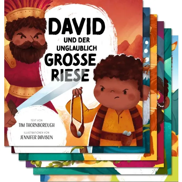 Produktbild des Artikels Bibelgeschichten Paket 1 - 6 (Buch - Hardcover)