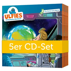 Produktbild des Artikels Die Reise zum Mond (5er-Set) (Hörbuch/Hörspiel - CD)