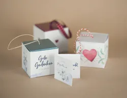 Bild zum Newsbeitrag - Geschenkbox mit Herz