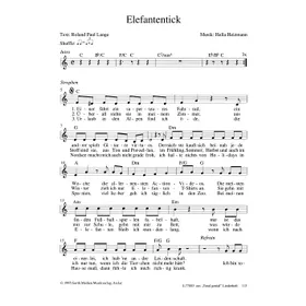 Produktbild des Artikels Elefantentick (Noten - Download)