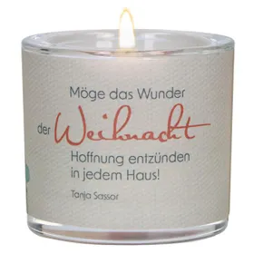 Produktbild des Artikels Windlicht LichtMomente "Das Wunder der Weihnacht" ()