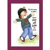 Stimmungsbild zu Aufkleber-Mini-Buch "Ich schenke dir ein Lächeln"