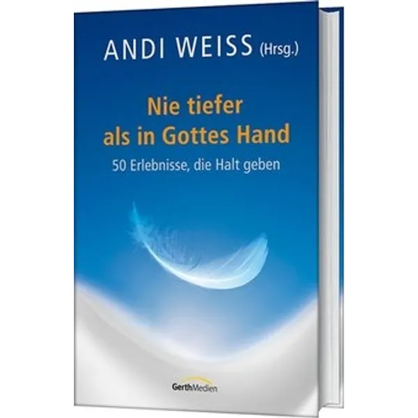 Produktbild des Artikels Nie tiefer als in Gottes Hand (Buch - Gebunden)