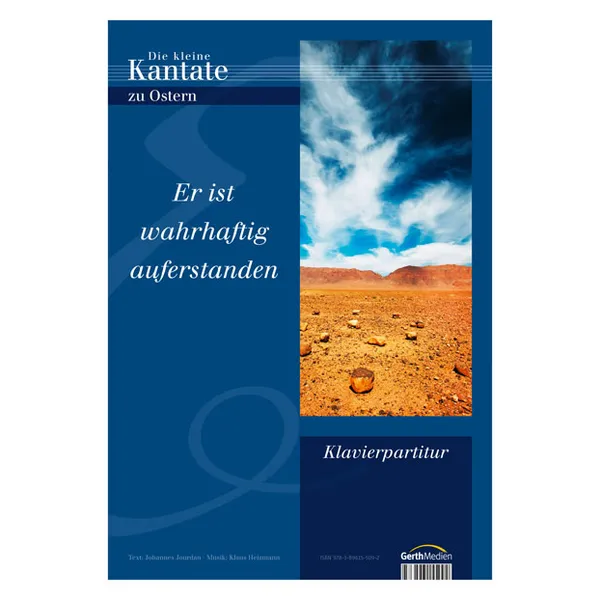 Produktbild des Artikels Er ist wahrhaftig auferstanden (Klavierpartitur/digital) (Noten - Download)