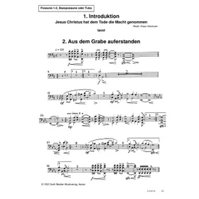 Produktbild des Artikels Er ist wahrhaftig auferstanden (Posaune 1+2 / Baßposaune / Tuba) (Noten - Download)