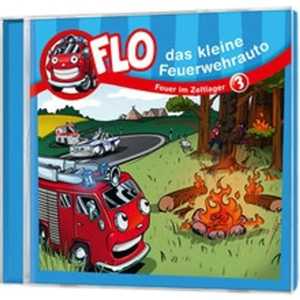 Produktbild des Artikels Feuer im Zeltlager - Folge 3 (Hörbuch/Hörspiel - CD)