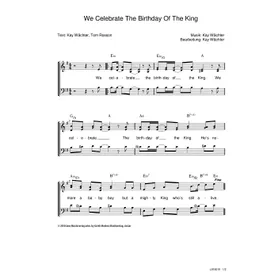 Produktbild des Artikels We Celebrate The Birthday Of The King (Noten - Download)