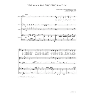 Produktbild des Artikels Wie kann ein Flugzeug landen (Noten - Download)