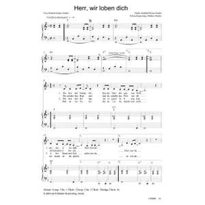 Produktbild des Artikels Herr, wir loben dich (Noten - Download)
