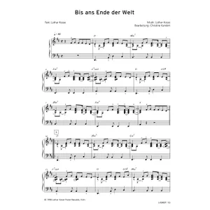 Produktbild des Artikels Bis ans Ende der Welt (Noten - Download)