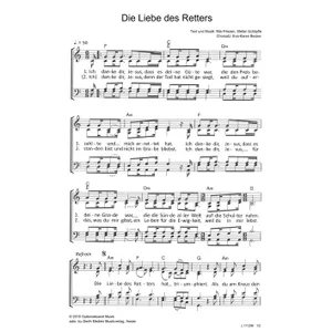 Produktbild des Artikels Die Liebe des Retters (Noten - Download)