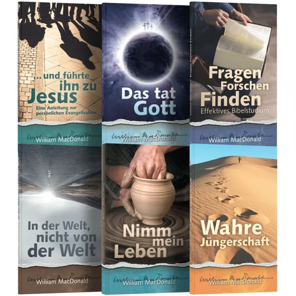 Produktbild des Artikels Buchpaket William MacDonald – 6 Bücher im Paket (Buch - Taschenbuch)