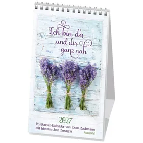 Produktbild des Artikels Ich bin da und dir ganz nah 2027 - Postkartenkalender (Kalender - Spiralbindung)