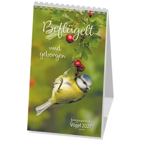 Produktbild des Artikels Beflügelt und geborgen 2027 - Postkartenkalender (Kalender - Spiralbindung)
