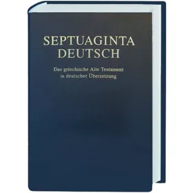 Produktbild des Artikels Septuaginta Deutsch (Bibel - Gebunden)