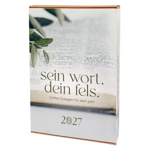 Produktbild des Artikels Sein Wort. Dein Fels. 2027 - Postkartenkalender (Kalender - Spiralbindung)