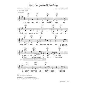 Produktbild des Artikels Herr, der ganzen Schöpfung (Noten - Download)