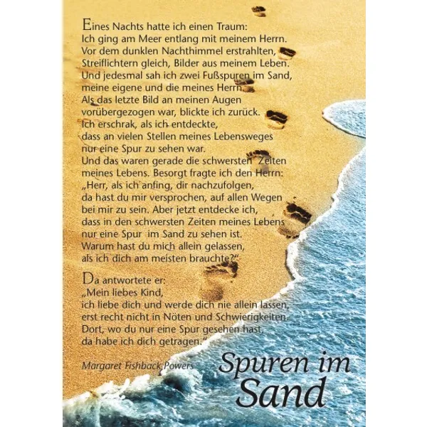 Produktbild des Artikels Spuren im Sand - 12 Postkarten (Schreibwaren)
