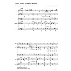 Produktbild des Artikels Breit deine starken Hände (Noten - Download)