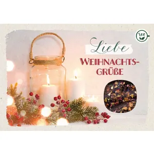 Produktbild des Artikels Teekarte - Liebe Weihnachtsgrüße (Lebensmittel)