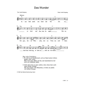 Produktbild des Artikels Das Wunder (Noten - Download)