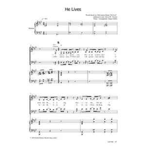 Produktbild des Artikels He Lives (Noten - Download)