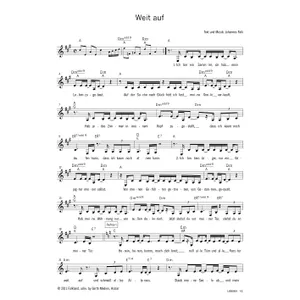 Produktbild des Artikels Weit auf (Noten - Download)
