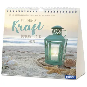 Produktbild des Artikels Mit seiner Kraft durchs Jahr 2027 - Postkartenkalender (Kalender - Spiralbindung)