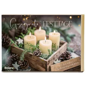 Produktbild des Artikels Postkartenbox "Gesegnete Festtage" (Schreibwaren)