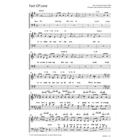 Produktbild des Artikels Fact Of Love (Noten - Download)