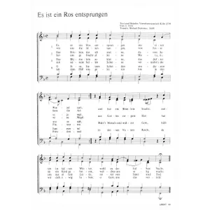 Produktbild des Artikels Es ist ein Ros entsprungen (Noten - Download)