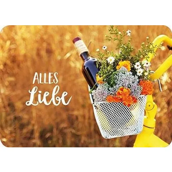 Produktbild des Artikels Postkarte - Alles Liebe (Schreibwaren)