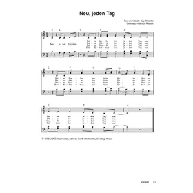 Produktbild des Artikels Neu, jeden Tag neu (Noten - Download)